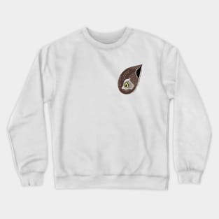 Northern Pygmy-Owl (Small Text) Crewneck Sweatshirt